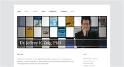 Desktop Screenshot of jeffreyzeig.com